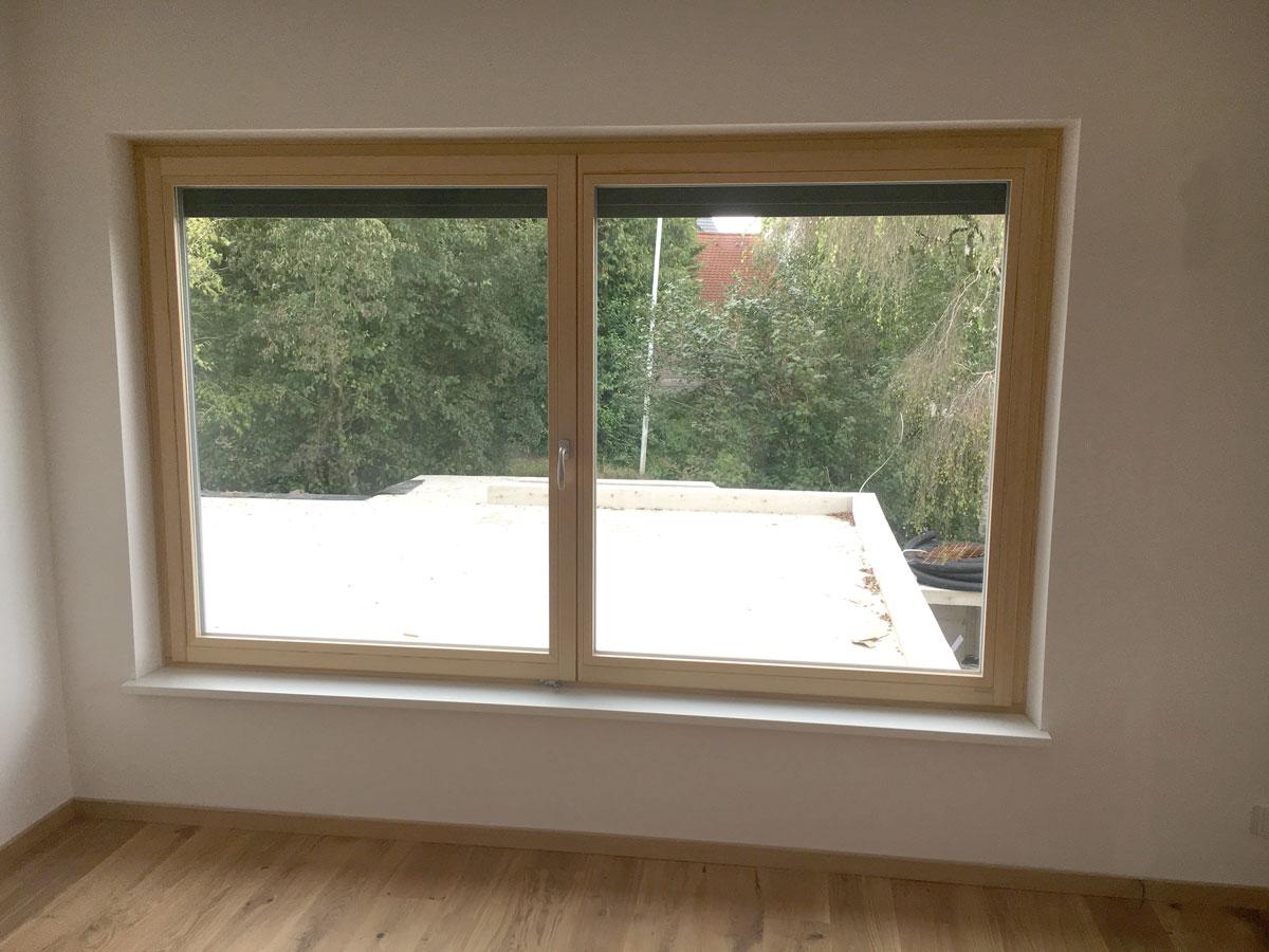 Holzfenster Natur warmes Holz